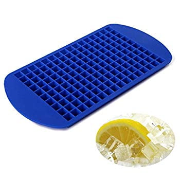 160 Silicone Mini Ice Cube Tray Frozen Cube Molds Mould Kitchen Bar Tool 3 Color